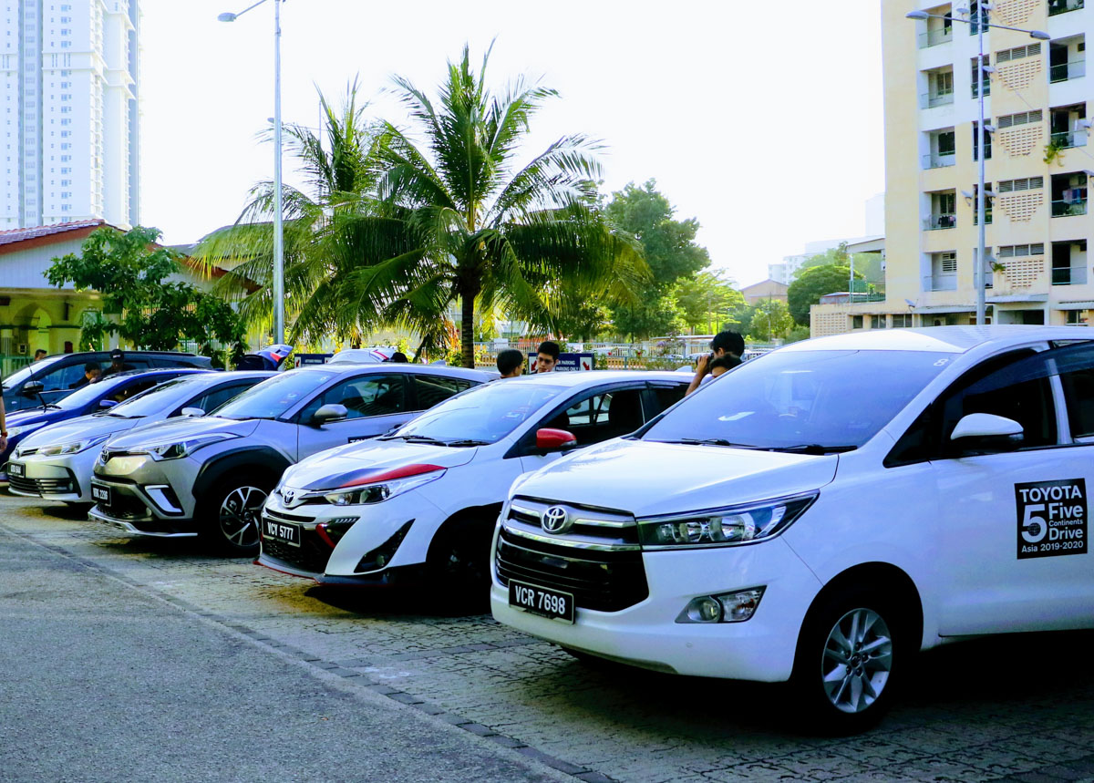 体验各国道路， Toyota's 5 Continent Drive 长征驾驶登陆我国