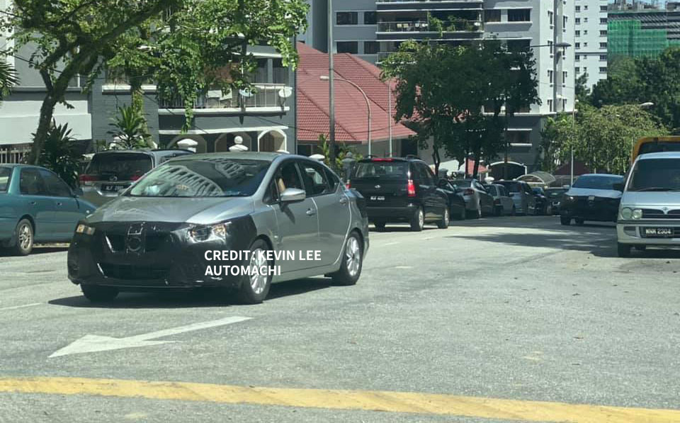 Nissan Almera 大改款现身我国测试，预计发布时间已经接近