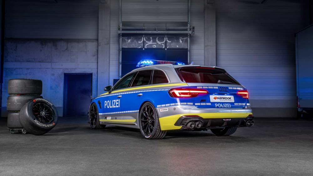 Audi RS4 Avant ABT 化身警车，飙车族们这次要小心了