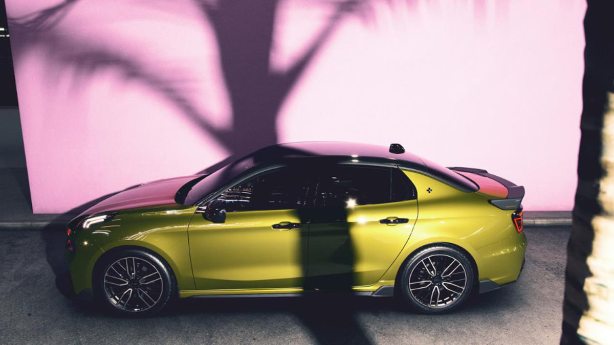 Lynk&Co 03+ 现身我国，中瑞混血性能轿跑