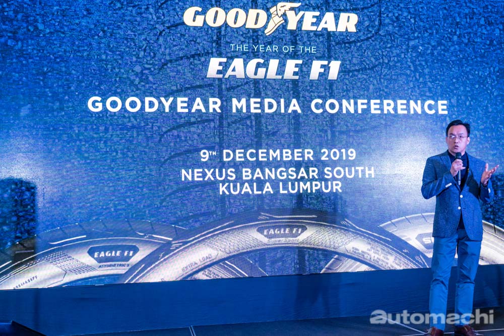 Goodyear Eagle F1 性能轮胎登陆大马市场