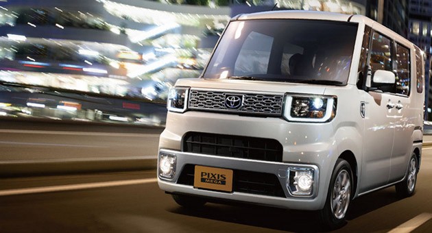 toyota k-car pixis mega发布!同级高度最高!