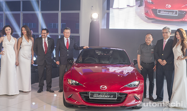 Mazda MX-5隆重发布！2.0 Skyacitiv-G+6速自排！