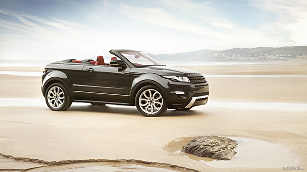 SUV也玩敞篷!Land Rover Evoque Convertible明年公开发售!