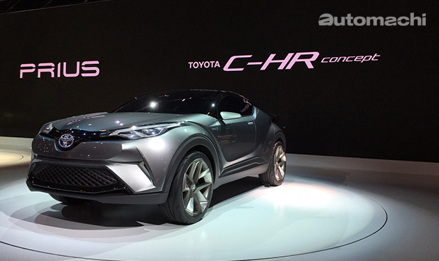 东京车展：Toyota CH-R明年投产！取代日规Rav4挑战Honda Vezel！