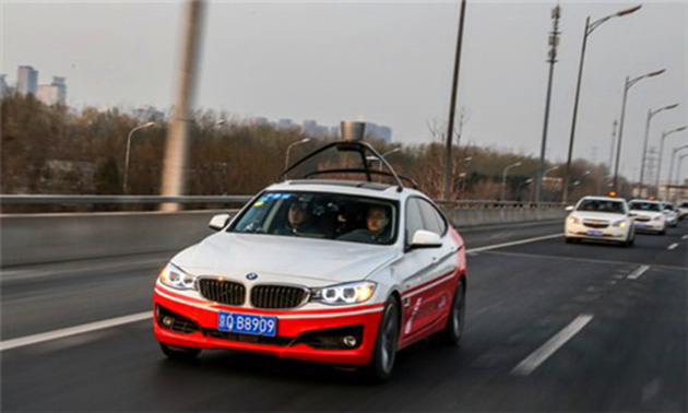 中国德国合作发功！百度无人驾驶技术在BMW车款上完成测试！