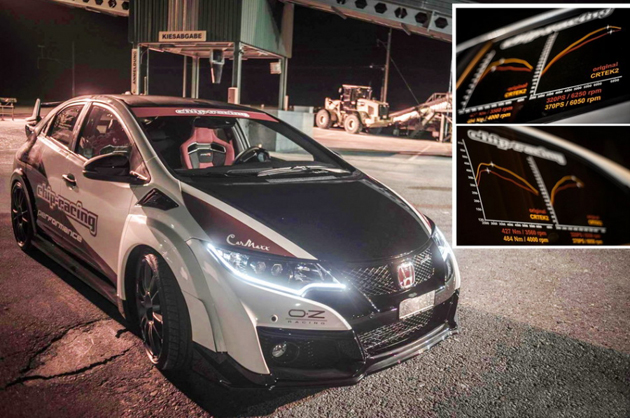 310ps不是尽头！Chip-Racing把Civic Type R马力提升至370ps！