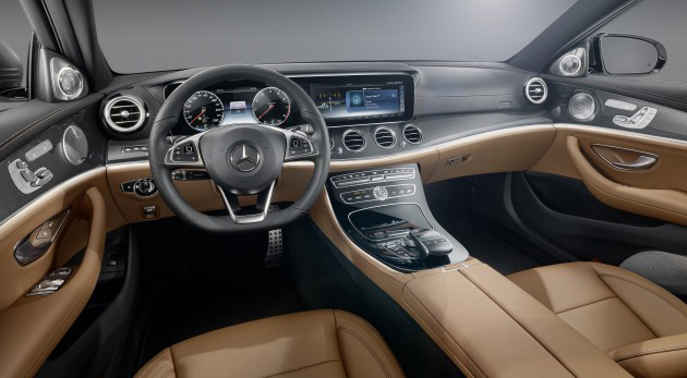 2016 Mercedes-Benz E-Class内装定妆照曝光！mini版的S-Class！