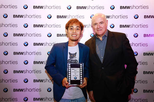 Gan Yu Long的 ‘Fish’ 荣获2015年BMW Shorties 大奖！