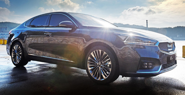 韩系豪华新势力！Kia K7/Cadenza定妆照正式现身！