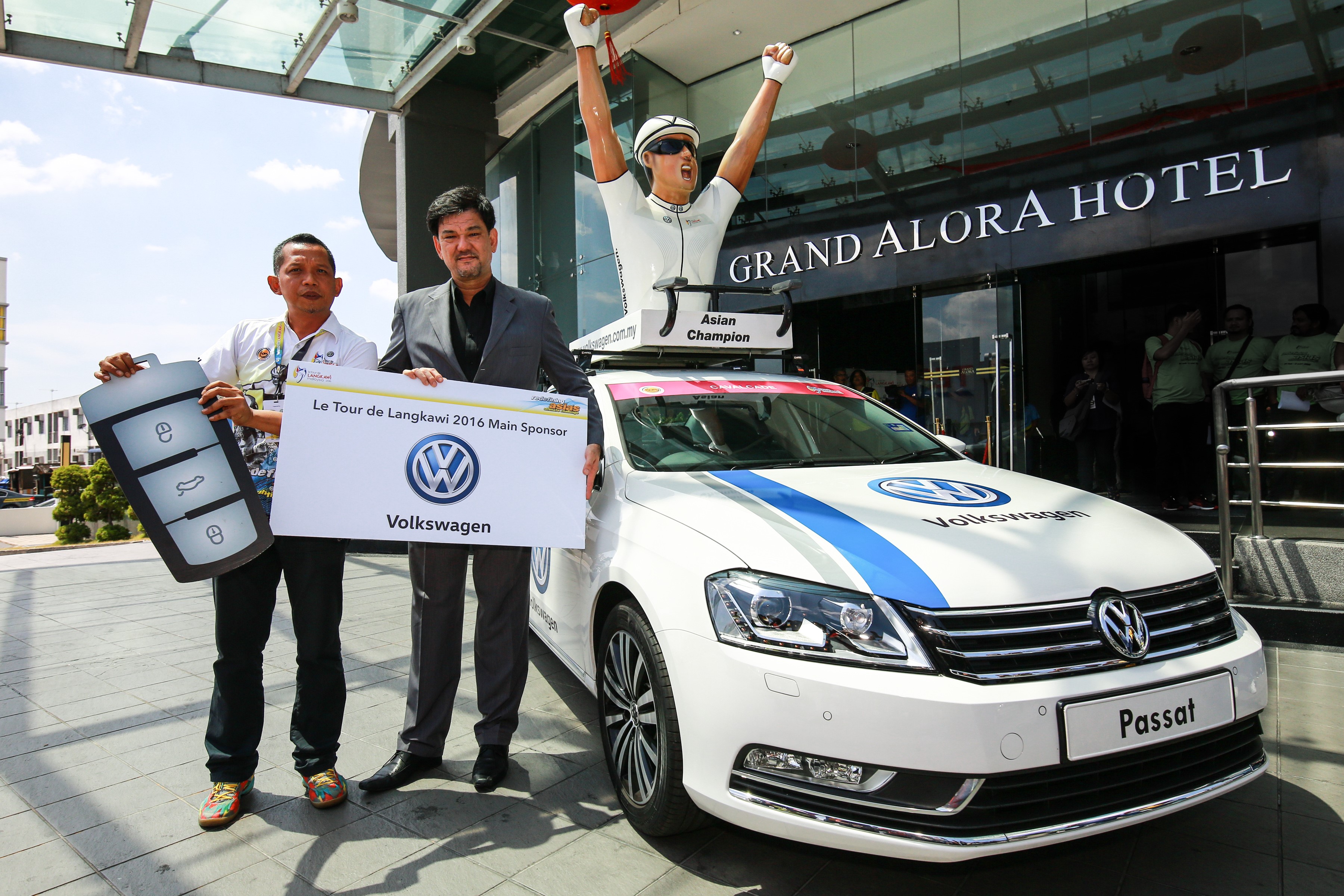 VW成为浮罗交怡脚车赛2016 的指定汽车赞助商