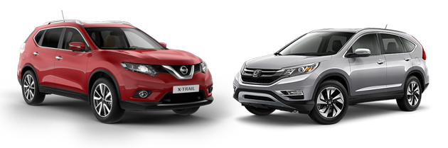 Honda CR-V VS Nissan X-Trail，谁更优秀？