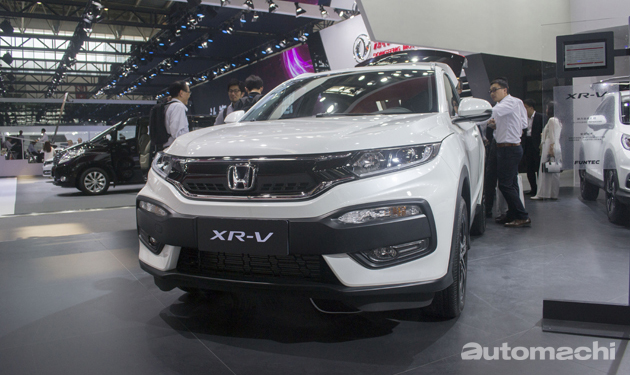 2016北京车展直击！Honda XR-V帅气登场！