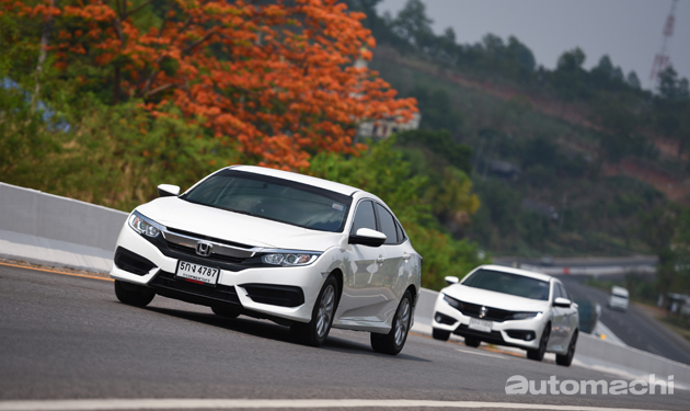 海外试驾！Honda Civic FC 1.8L和1.5L Turbo！