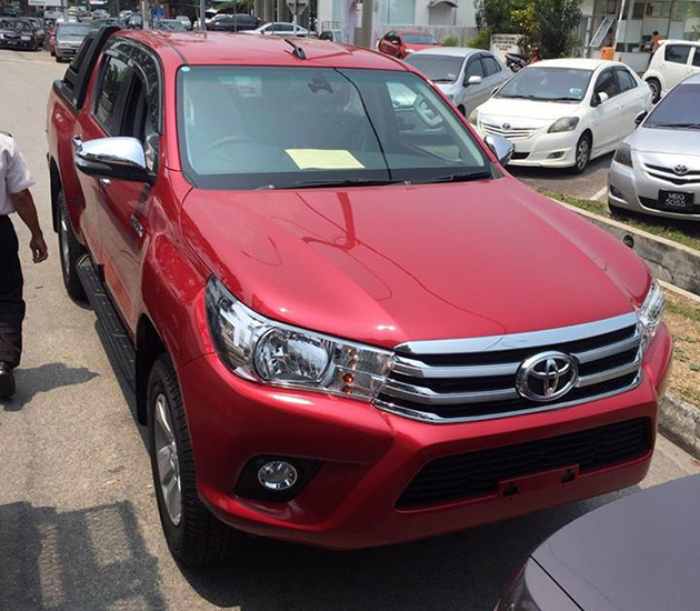 发布在即！Toyota Hilux 2016 2.4G版本现真身！