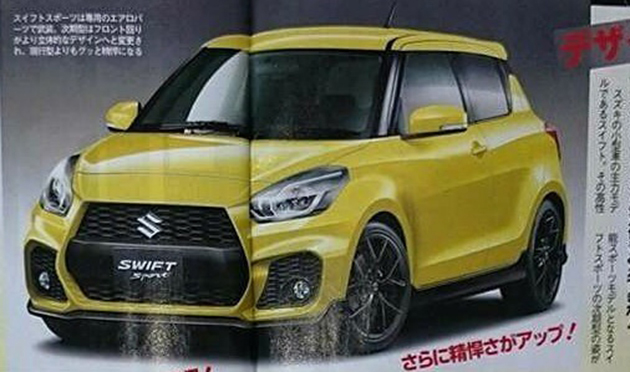追求极致轻量化！下一代Suzuki Swift车重可能会低于900公斤！