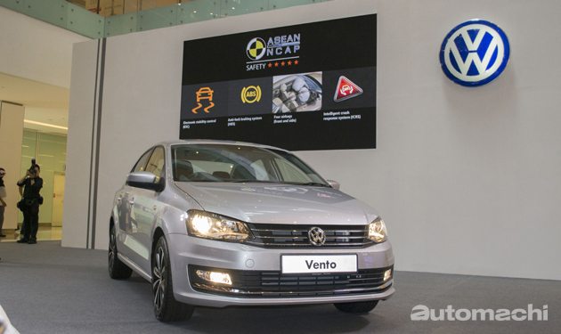 VW Vento正式发表！价格从RM 79,888起跳！