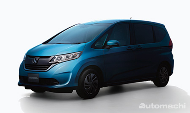 全新Honda Freed实车照现身！指名挑战Toyota Sienta！
