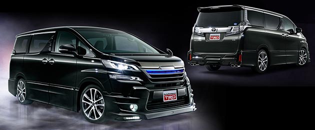 运动风的豪华MPV！Toyota发布Alphard/Vellfire TRD版本！