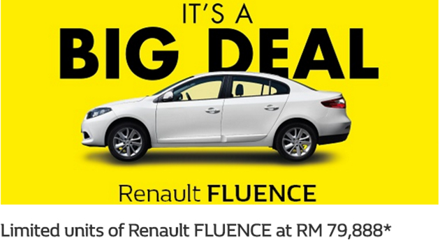 最超值的欧系C-Segment房车？Renault Fluence现在RM79,888就可以带回家！