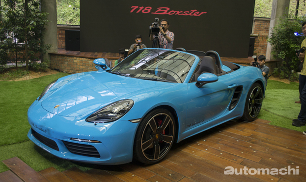 经典回归！Porsche 718 Boxster正式登陆我国！