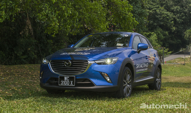 一油未尽的魅力！Mazda CX-3 Skyactiv-D试驾！