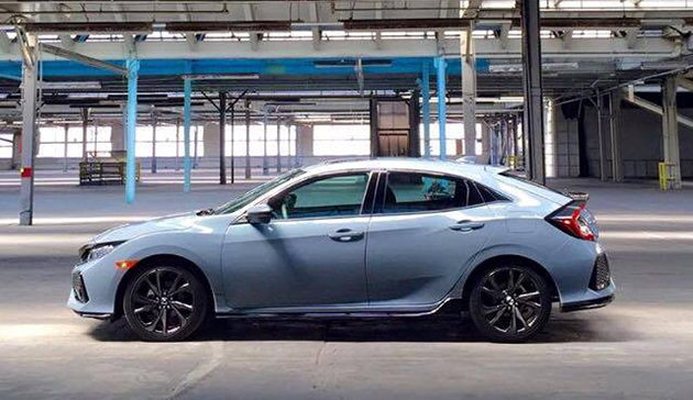 帅到掉渣，Honda Civic FC Hatch实车照！