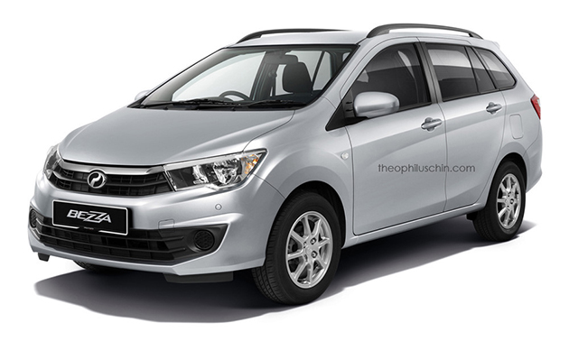 Perodua Bezza Wagon 假想图登场！