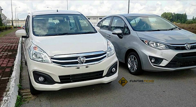 发布前最后造势， Proton Ertiga 实车现身！