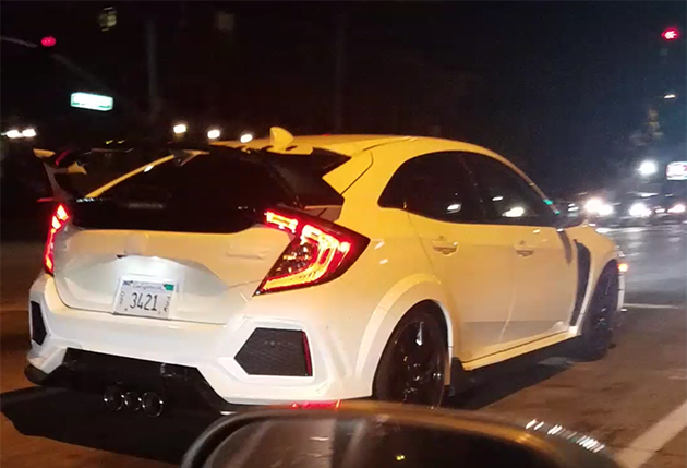 Honda Civic Type R 无伪装谍照现身！