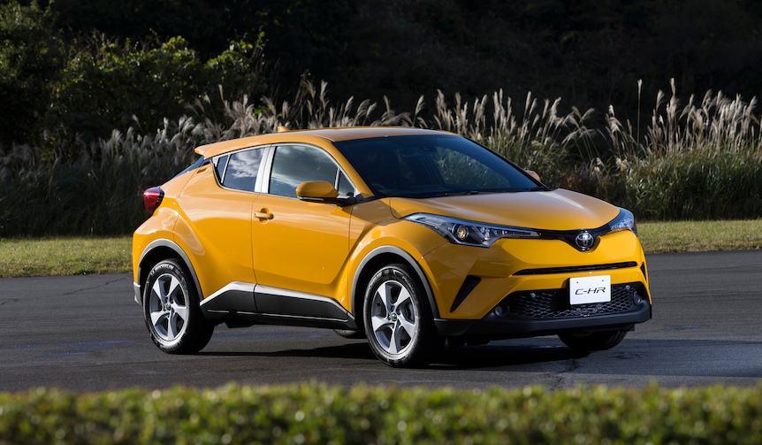 Toyota对 C-HR 的全球销量目标为17万！