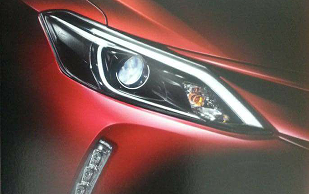Toyota Vios 2017 预告释出！全新设计！