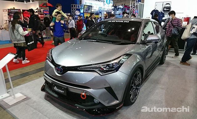 东京改装车展：五花八门的改装 Toyota C-HR ！