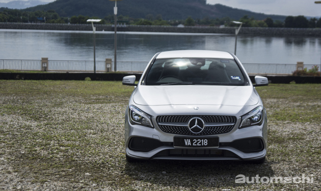 帅气小轿跑， Mercedes-Benz CLA200