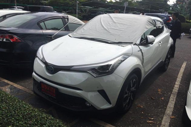 推出在即，东南亚量产版 Toyota C-HR 现身！