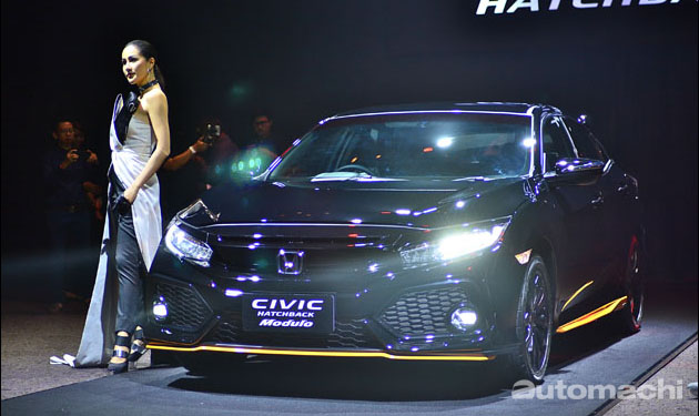首次现身亚洲！ Honda Civic HB 曼谷车展亮相！