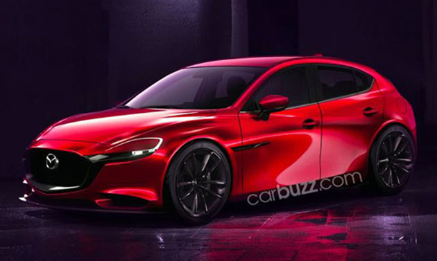 Mazda3 2018 细节首曝，HCCI引擎上身？