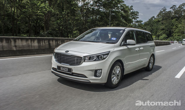 Kia Grand Carnival ，高质感8人座大型MPV！