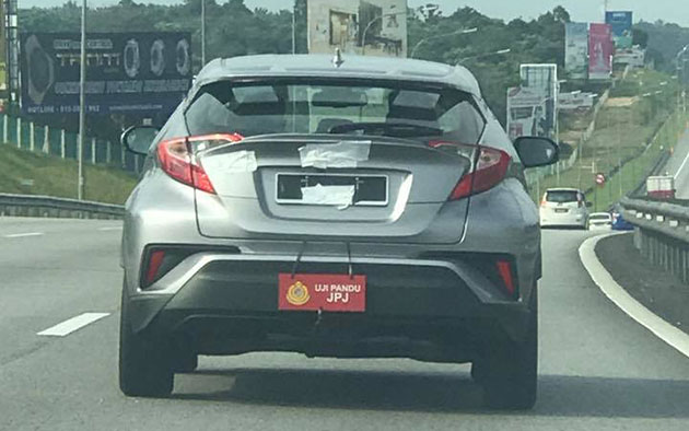 Toyota C-HR 正式于我国公路进行测试！