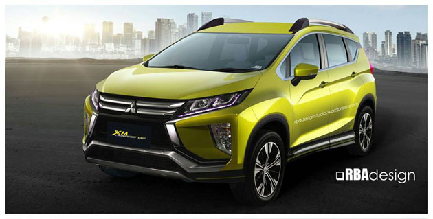 Mitsubishi XM Crossover 现身！会长亲自试驾！