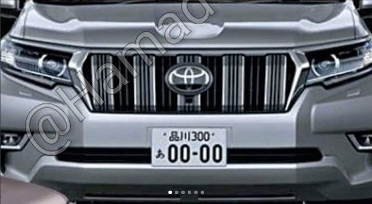 Toyota Land Cruiser Prado 2018 小改款照片曝光，外观内装都露一露！