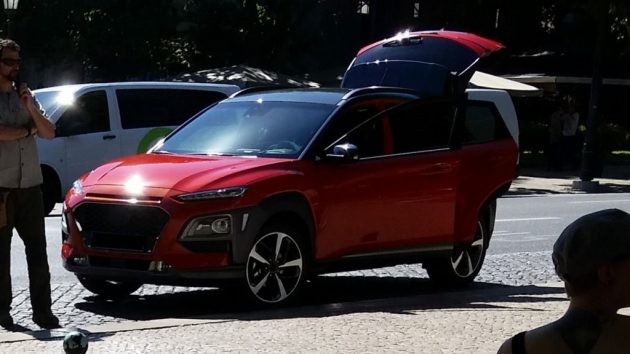 Hyundai Kona 清晰无遮掩谍照曝光！你喜欢这样的Hyundai吗？