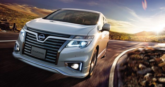 nissan elgrand 全新姿态出击,大改款将于2018年现身!