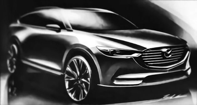 Mazda CX-8 官方照再度释出，这次轮到车侧！