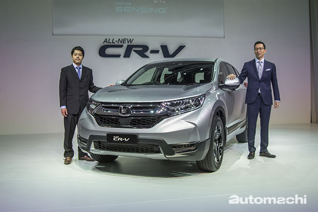 2017 Honda CR-V 正式发表！4车型可以选择！