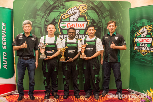 Castrol Car Mechanic Contest 2017 圆满结束！第一名独获RM 22,000奖金！