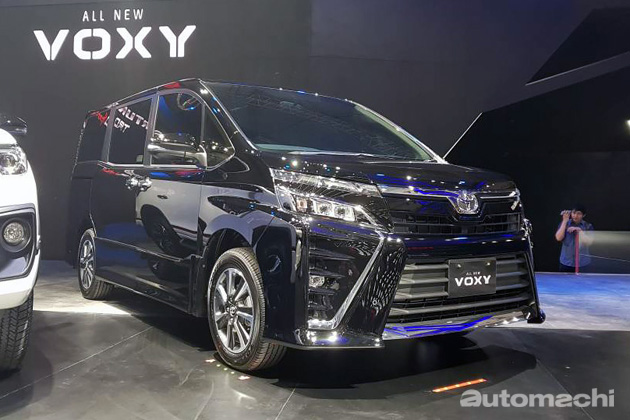 Toyota Voxy 2017 现身印尼车展，来看看实车照吧！