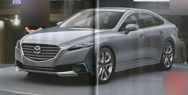 新一代 Mazda6 将采用前置后驱，变身FR房跑！