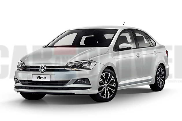 Volkswagen Virtus 再度流出谍照，这次看得更清楚！