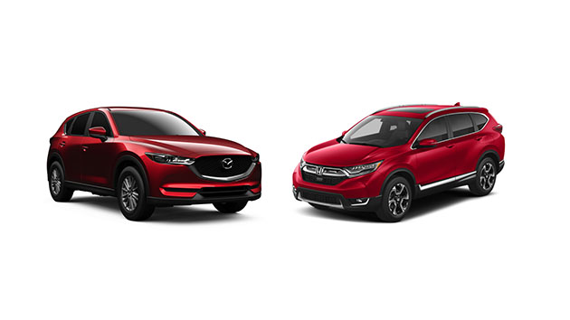 Mazda CX-5 VS Honda CR-V ，SUV王者之争谁胜谁负？